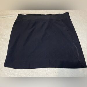 32 Degrees Black Athletic Skort size L NWOT